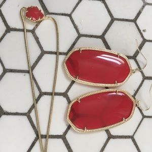 Kendra Scott Danielle Earrings and Necklace